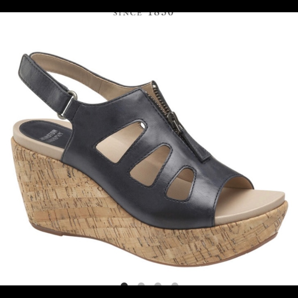 Johnston & Murphy Leighton  Platform Sandals